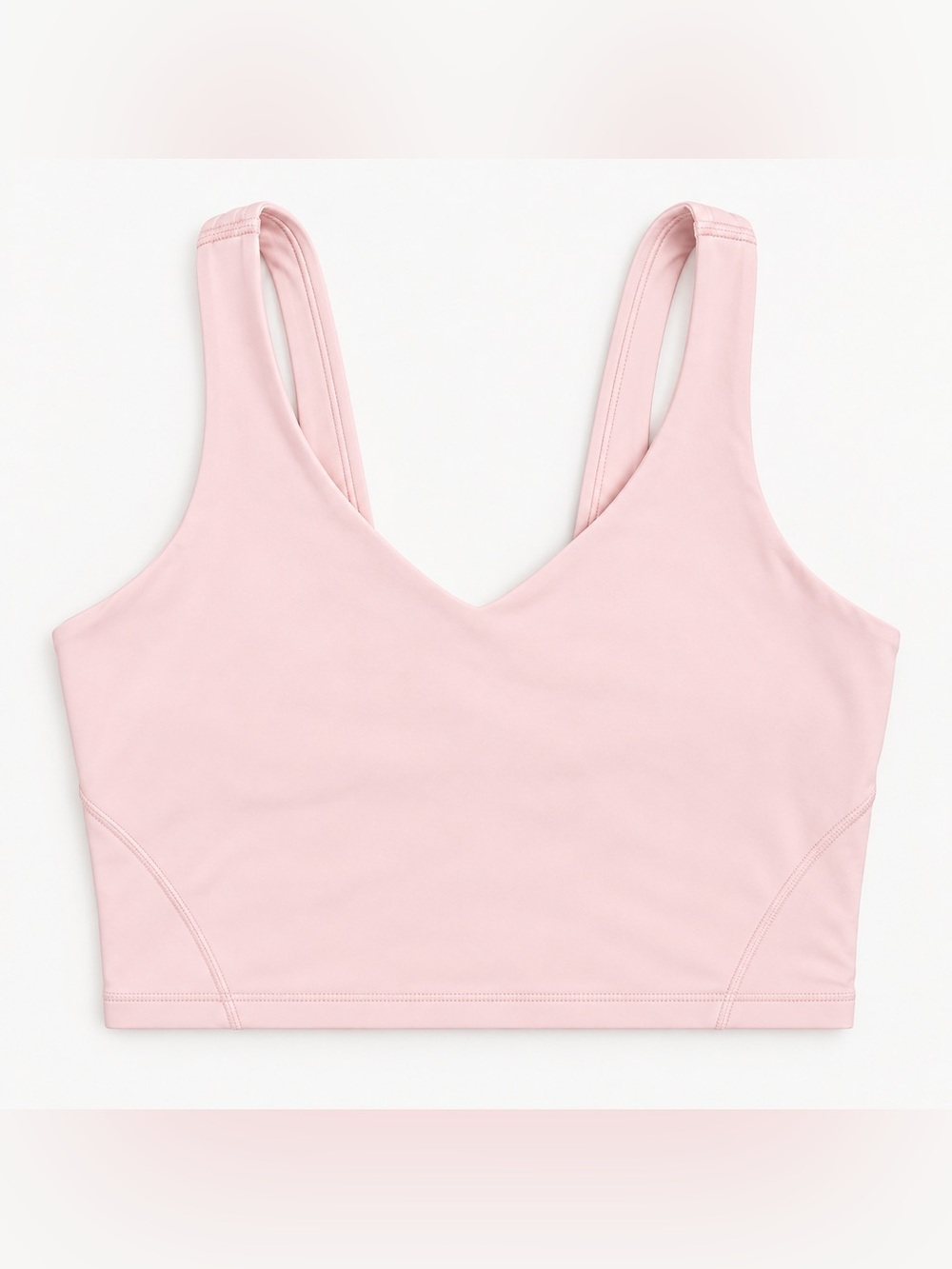 Women’s Light Pink V-Neck Bralette